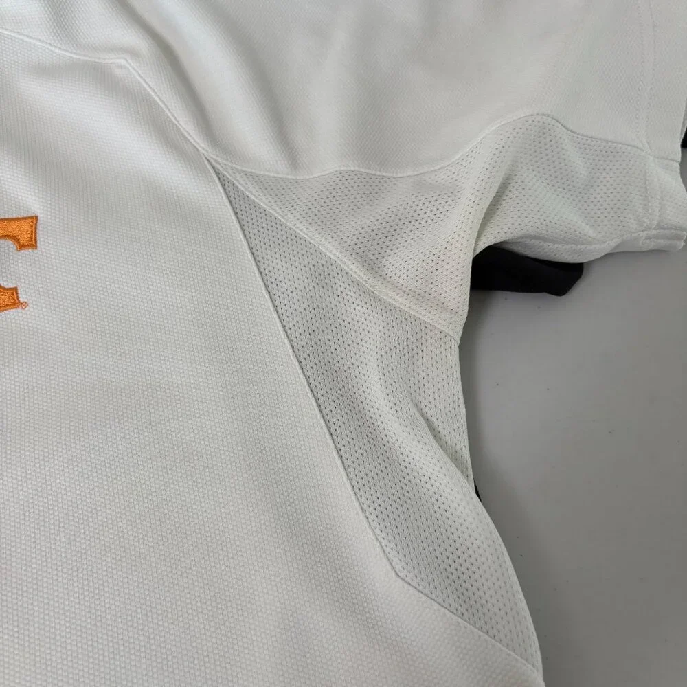 Adidas‎ University of Tennessee Polo Shirts Mens XL White Black Logo Volunteers
